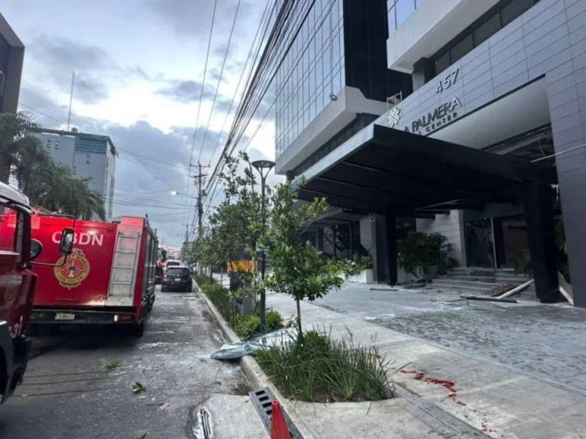 Explosión en edificio de Piantini deja al menos cinco heridos